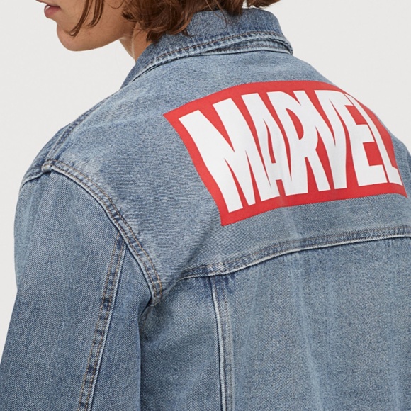 marvel denim jacket